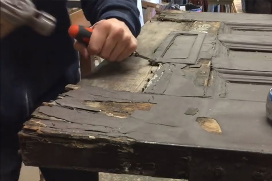 Foothill Farms-wooden-door-repair