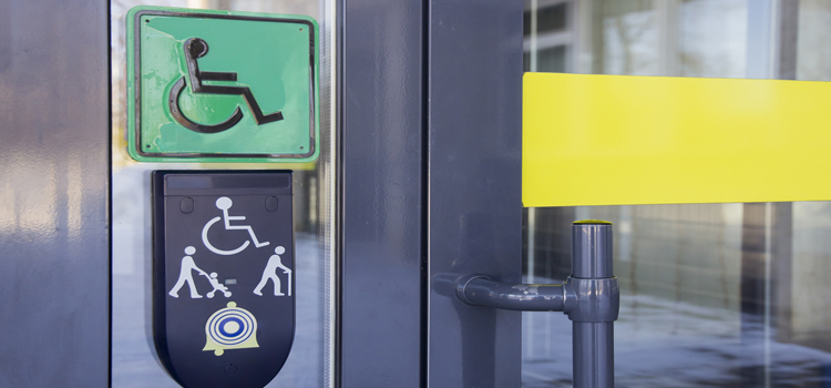 automatic handicap door opener in Foothill Farms